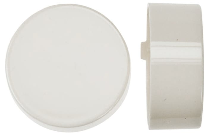 Molveno White Push Button Cap for Use with Push Button Switch