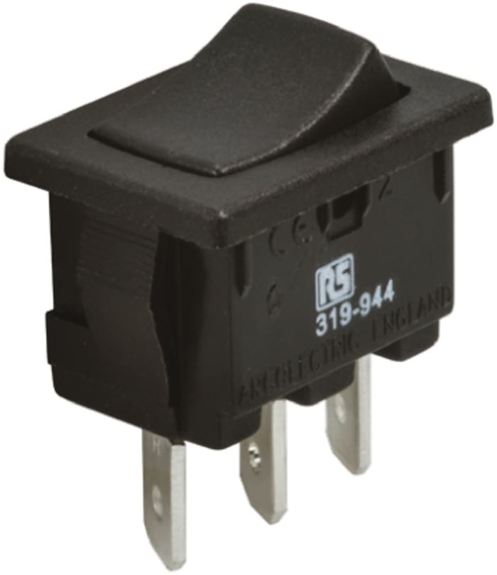 Arcolectric SPDT, On-On Rocker Switch Panel Mount