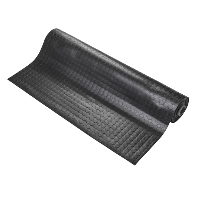 Alfombra antideslizante Coba Europe COBAdot Vinyl de PVC Negro, , 10m x 1.2m x 2.5mm