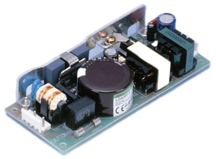 Cosel Switching Power Supply, LDA30F-24, 24V dc, 1.3A, 31W, 1 Output, 110 → 370 V dc, 85 → 264 V ac Input