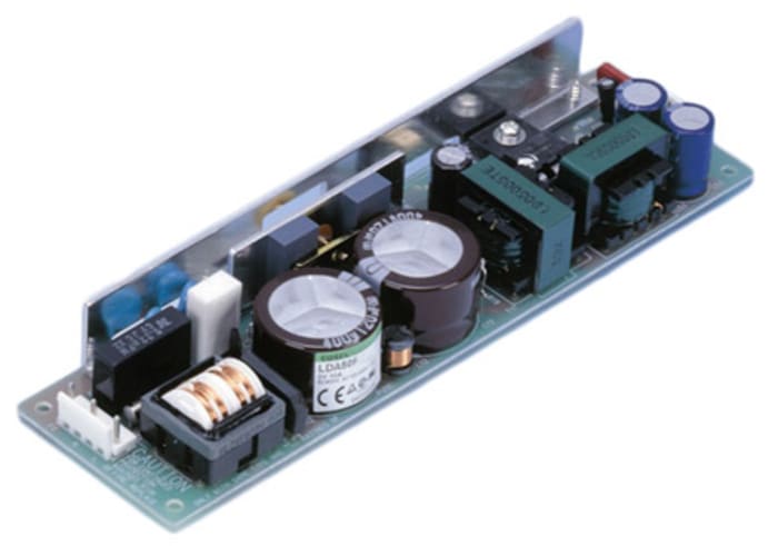 Cosel Switching Power Supply, LDA50F-24, 24V dc, 2.1A, 50W, 1 Output, 110 → 370 V dc, 85 → 264 V ac Input