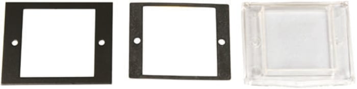 Front Panel with Transparent Protection Cover Baumer IVO Z 100.02A for use with FS304 Type Socket Box
