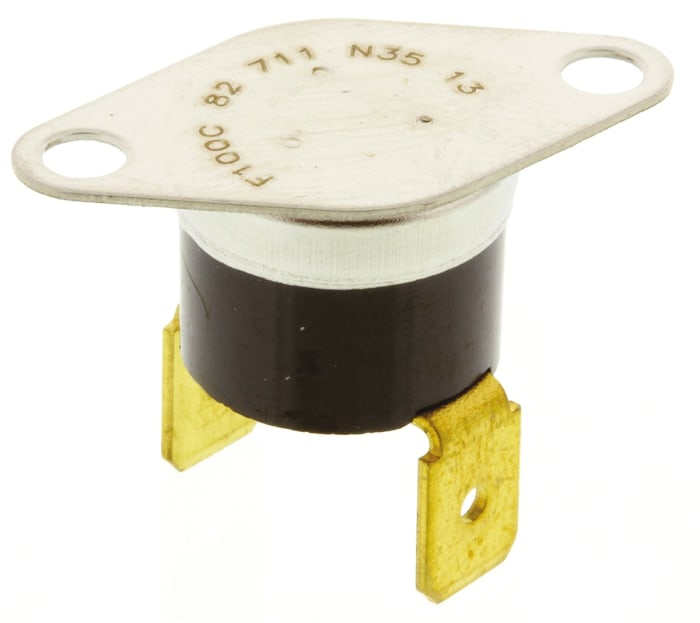 Honeywell Bi-Metallic Thermostat, Opens at +85°C, Closes at +100°C, +150°C Max, NO, Automatic Reset