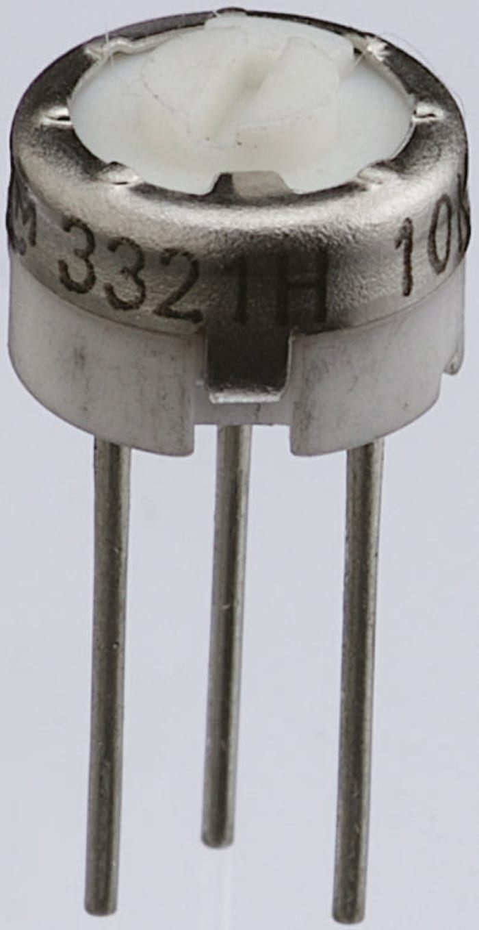 5kΩ, Through Hole Trimmer Potentiometer 1/2W