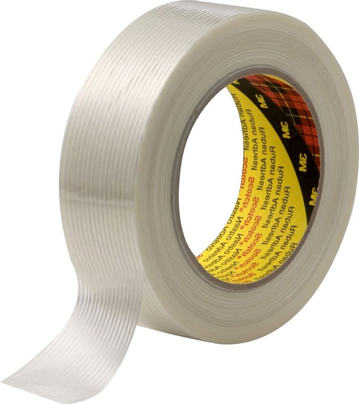 3M Scotch Tape 8956 SCOTCH 8956 Transparent Packing Tape, 50m x 25mm