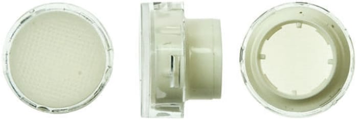 Embellecedor para botón pulsador Blanco Circular para uso con Serie TP2