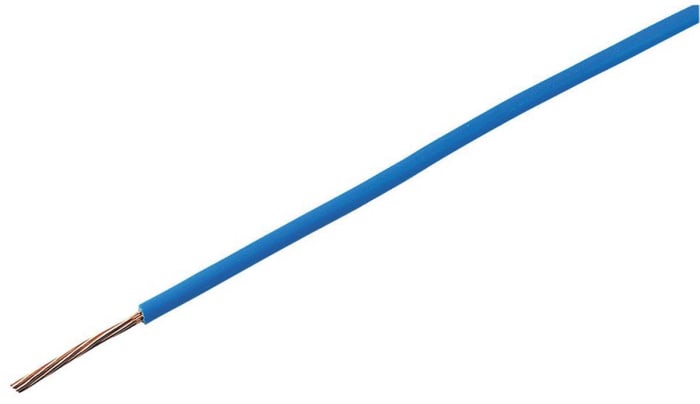 Fils de câblage Prysmian, 6491B, 2,5 mm², Bleu, 100m, 750 V