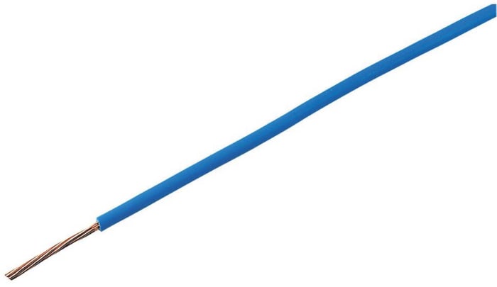 Fils de câblage Prysmian, 6491B, 4 mm², Bleu, 100m, 750 V