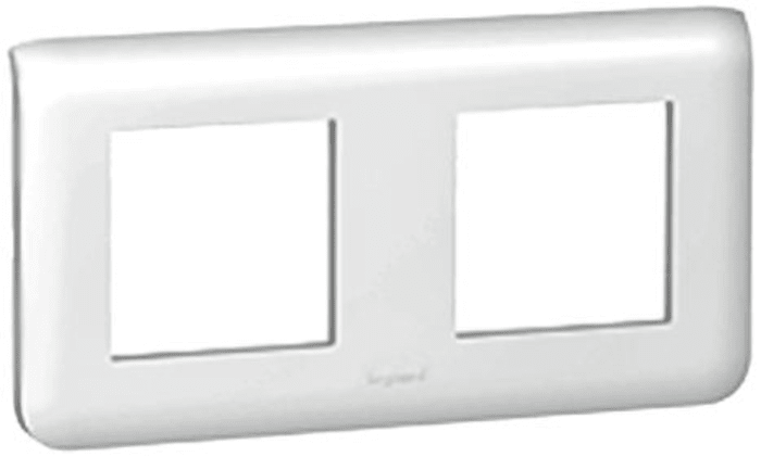 Legrand White 2 Gang Light Switch Cover