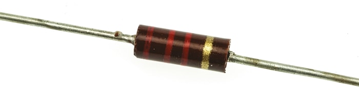 Arcol 2.2kΩ Carbon Composition Resistor 0.25W ±5% RCC025 2K2 J