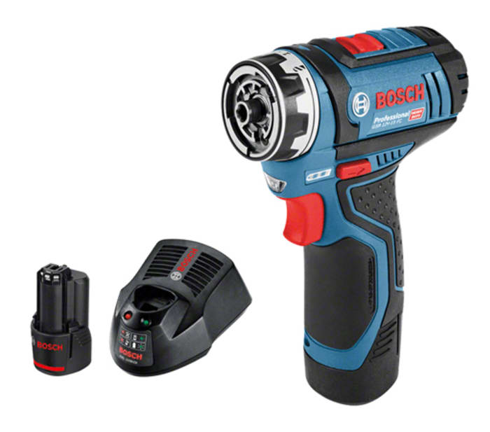 Bosch GSR Hex 10.8V Cordless Drill Driver Li-Ion, Euro Plug