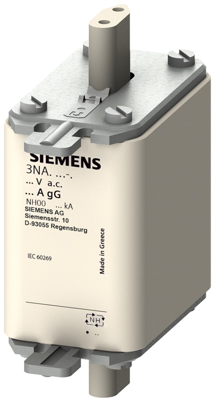 3NA3832 Siemens | Siemens 125A NH Bıçaklı Sigorta 00, gG | 396-118
