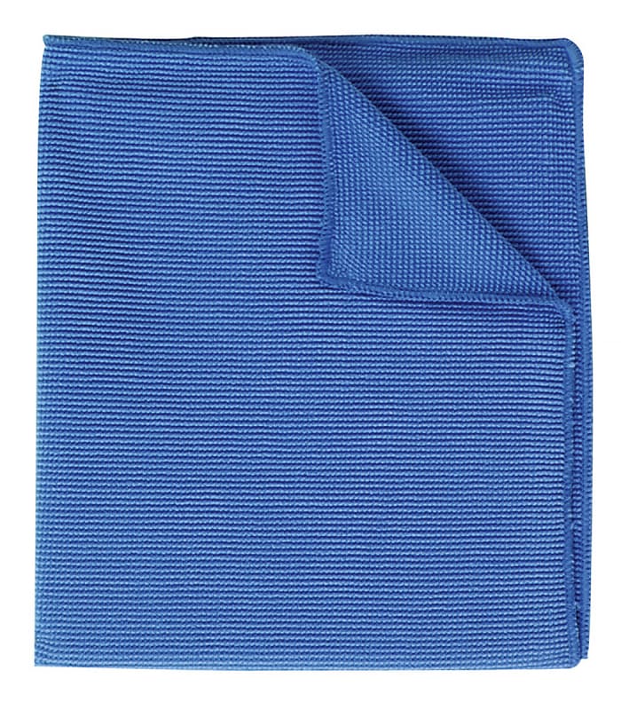 3M Scotch-Brite 2010 Blue, Green, Red, Yellow Microfibre Wipes for General Cleaning, Dry Use, Bag of 5, 320 x 360mm,