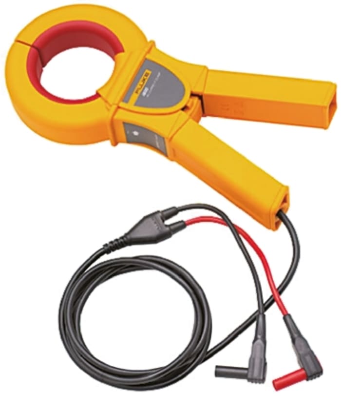 Fluke I800 Current Clamp, AC Adapter, 800A ac AC Max, Current Output