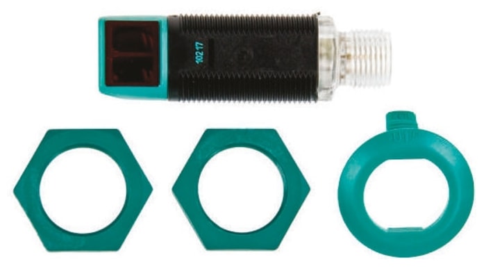 Pepperl + Fuchs Diffuse Photoelectric Sensor, Barrel Sensor, 200 mm Detection Range