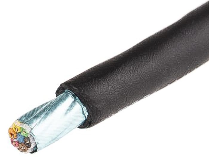 Câble de données Alpha Wire, 1 paire , 2x 0,35 mm, 22 AWG, Blindé, 30m