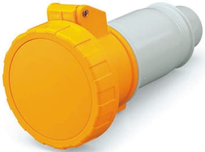 IEC309 strt socket 32A 110V 2P+E IP67