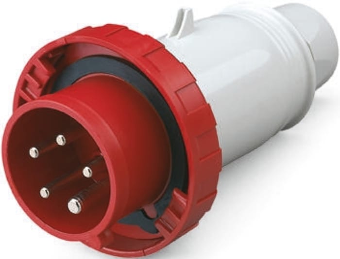 Connecteur industriel RS PRO Mâle, 3P+N+E, 32A, 346 → 415 V, Montage sur câble