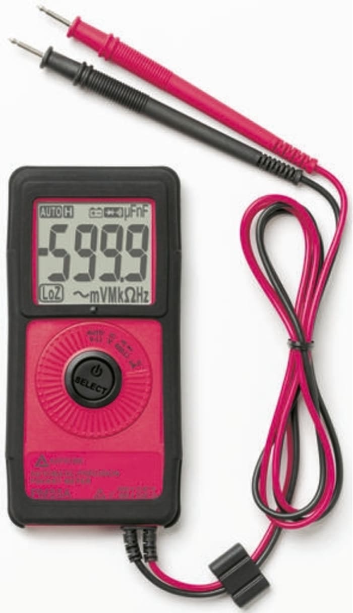 Amprobe PM55A Handheld Digital Multimeter, 2mA ac Max, 2mA dc Max, 450V ac Max
