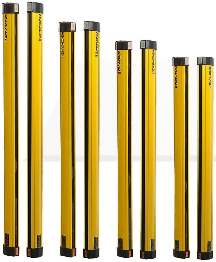Smartscan T4 Series Light Curtain, Sender & Receiver, 36 Beam(s), 30mm Resolution