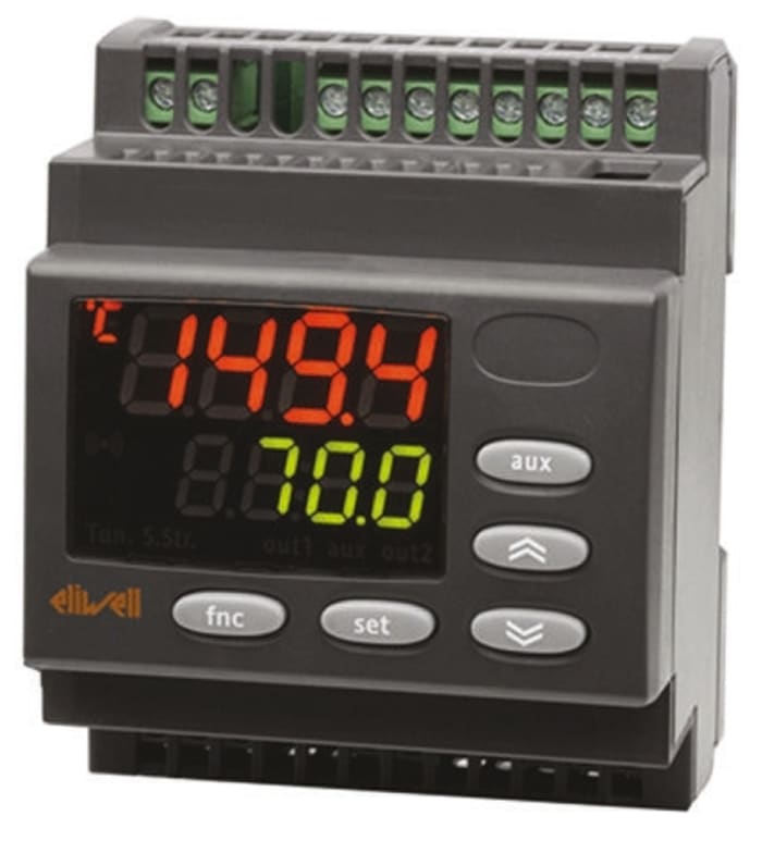 Regulátor teploty s vypínačem, řada: DR 4010 90 → 240 V AC, rozsah: 0 to 10 V, 0 to 20 mA