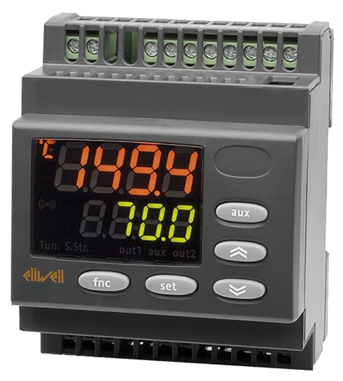 Eliwell DR 4000 On Off Temperature Controller 70 x 85mm 90 240 V ac Supply Voltage