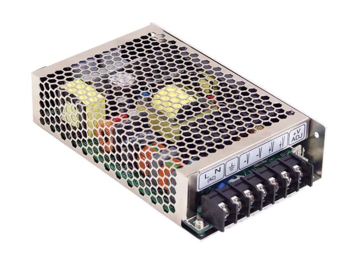 MEAN WELL Switching Power Supply, HRP-150-48, 48V dc, 3.3A, 158W, 1 Output, 120 → 370 V dc, 85 → 264 V ac