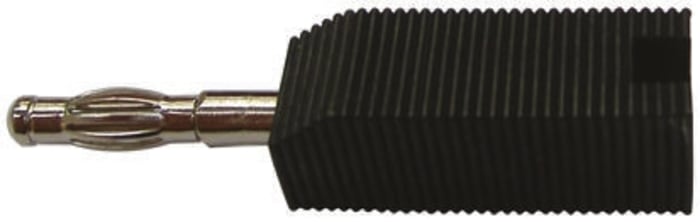 RS PRO, Black, Nickel Plated, 10A