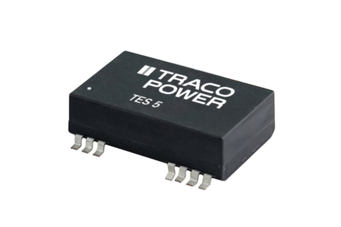 TRACOPOWER TES 5 DC-DC Converter, 12V dc/ 420mA Output, 18 → 36 V dc Input, 5W, Surface Mount, +85°C Max Temp