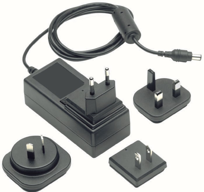 Zástrčkový napájecí zdroj, výstup: 12V dc, počet výstupů: 1 Spínaný napájecí zdroj 2.5A 30W