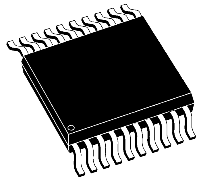 Microcontrolador Microchip PIC16F628-04I/SS, núcleo PIC de 8bit, RAM 224 B, 4MHZ, SSOP de 20 pines