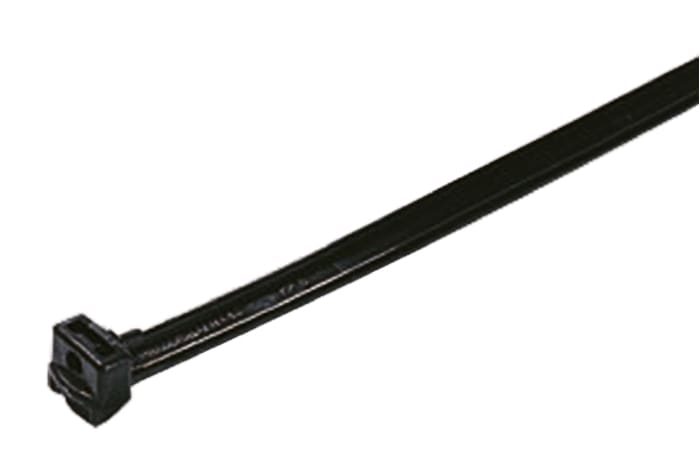 HellermannTyton Cable Tie, 337mm x 8 mm, Black Polyamide 6.6 (PA66), Pk-50
