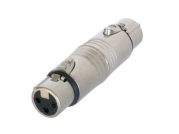 Neutrik AV Adapter, Female XLR to Female XLR