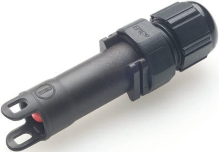 Epic Contact Cable Mount Solar Connector, Rated At 30A, 1 kV ac/dc