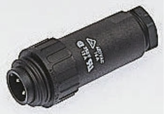 Amphenol Circular Connector, 4 Contacts, Cable Mount, Plug, Male