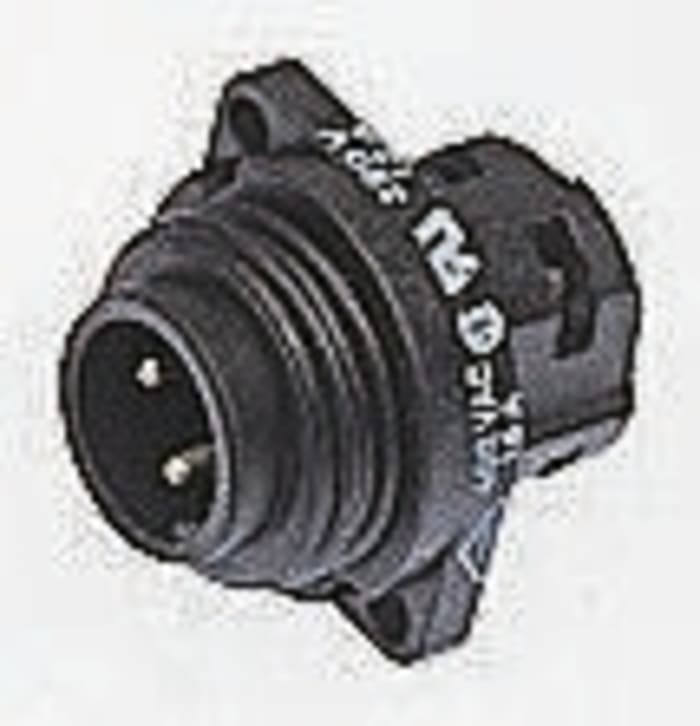 Amphenol Circular Connector, 7 Contacts, Panel Mount, Socket, Male