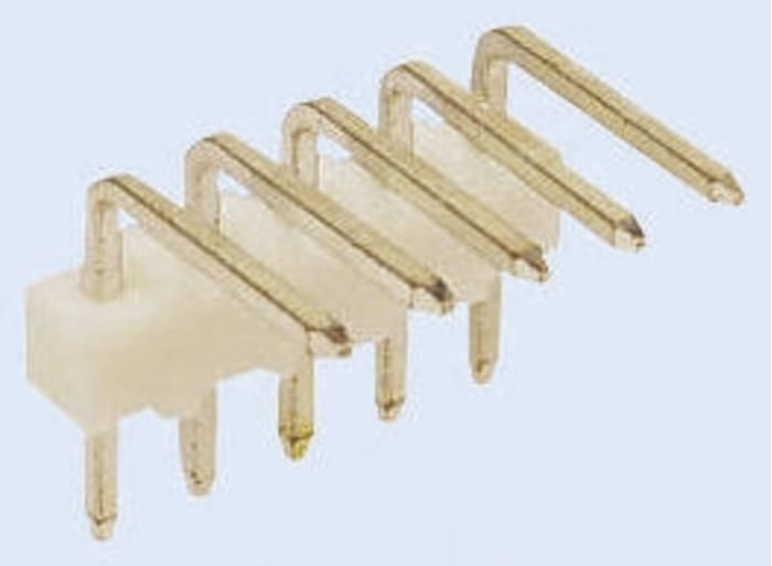 Molex KK 254 Series Right Angle Through Hole Pin Header, 12 Contact(s), 2.54mm Pitch, 1 Row(s), Unshrouded