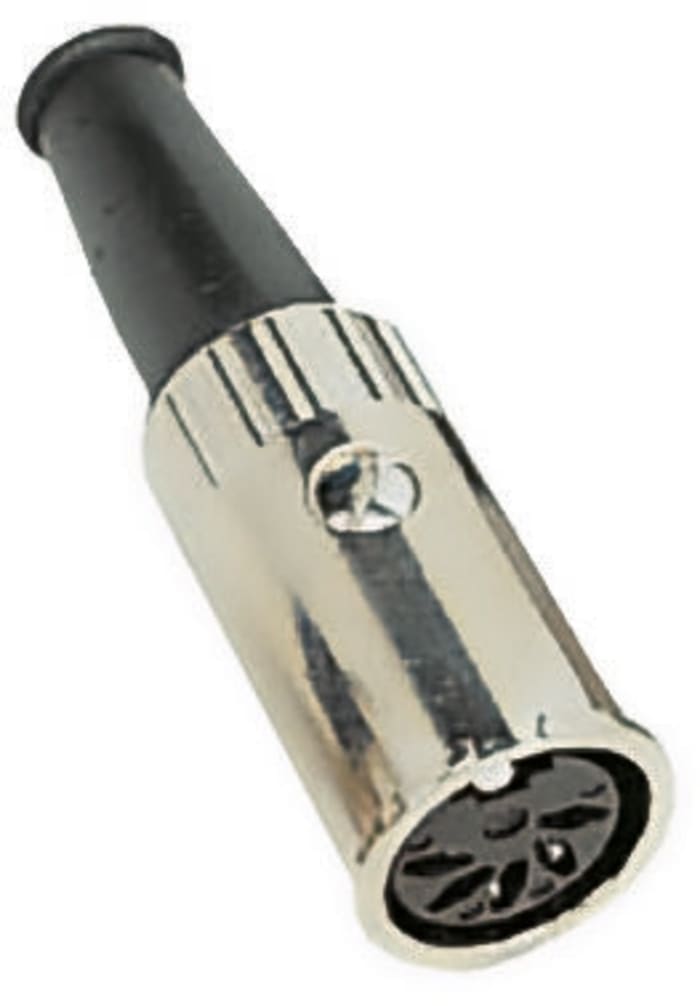 RS PRO 4 Pole Din, 3A, Screw Lock, Female, Cable Mount