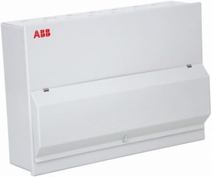 Tableau électrique ABB, série Housemaster, en Acier, 4 Modules, 100A,  IP30, 256 x 155 x 110mm