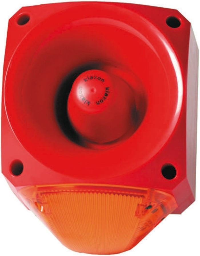 Klaxon Siren, 110/230V ac, 110dB at 1 m, AC