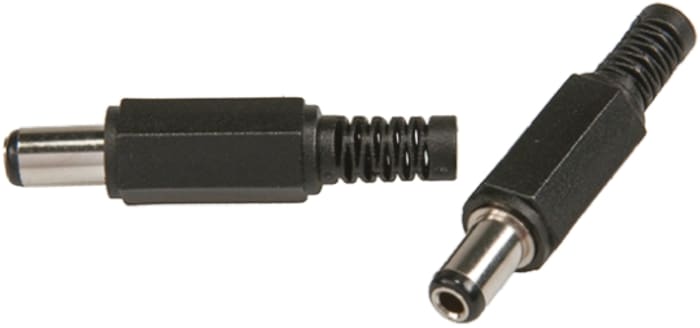 Fiche d'alimentation CC, 1.0A, Montage sur câble, 12,0 V, 42.0mm