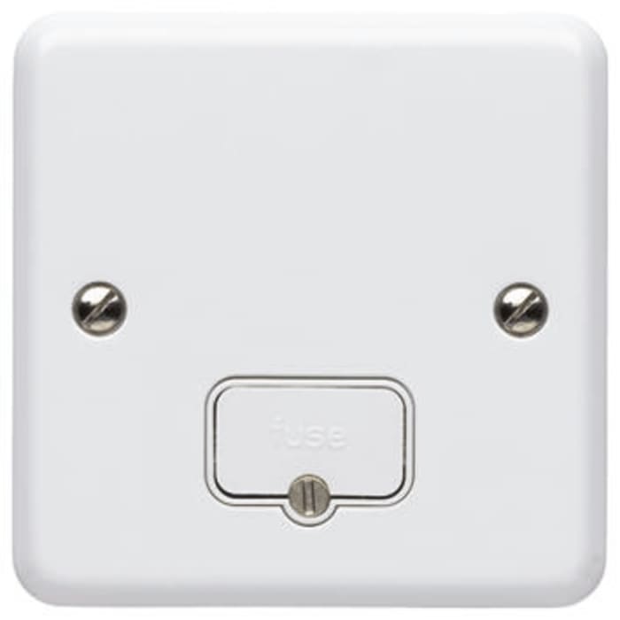 K3054 WHI MK Electric MK Electric 13A, 1 Gang Fused Spurs 456804
