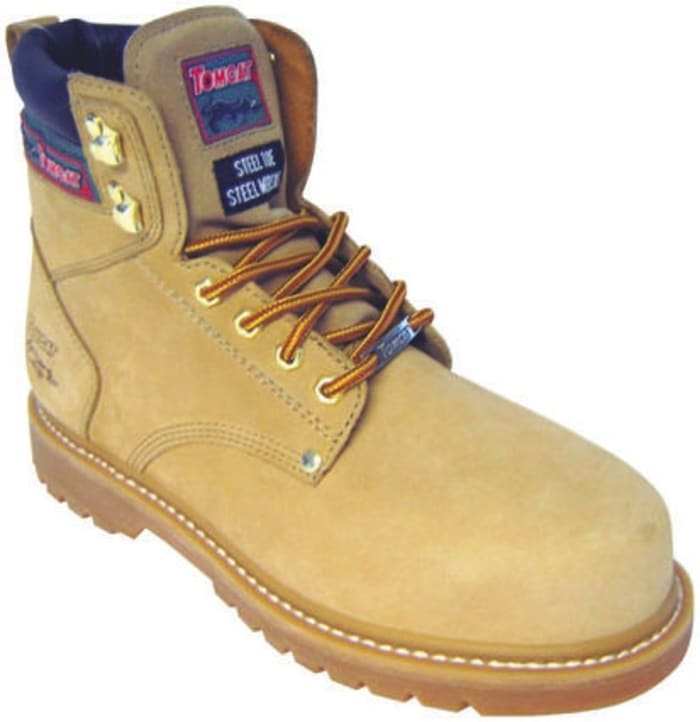 RS PRO Beige Steel Toe Capped Men's Safety Boots, UK 6