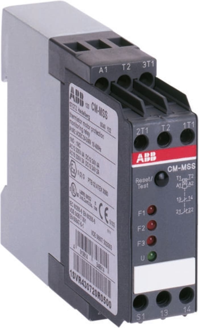 ABB Temperature Monitoring Relay, DPDT