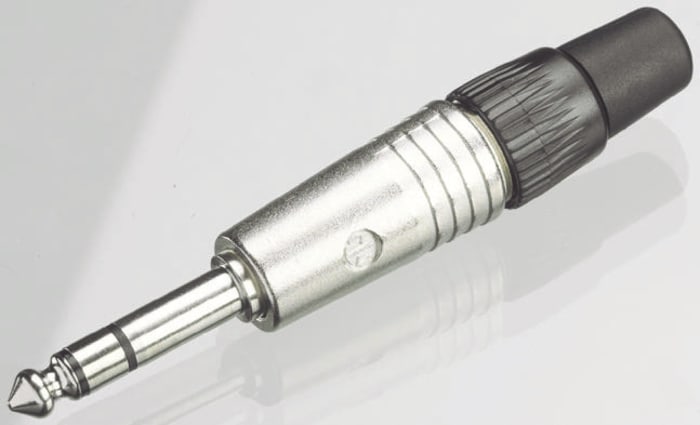 Neutrik Jack Connector 1/4 in Cable Mount Stereo Jack Plug Plug
