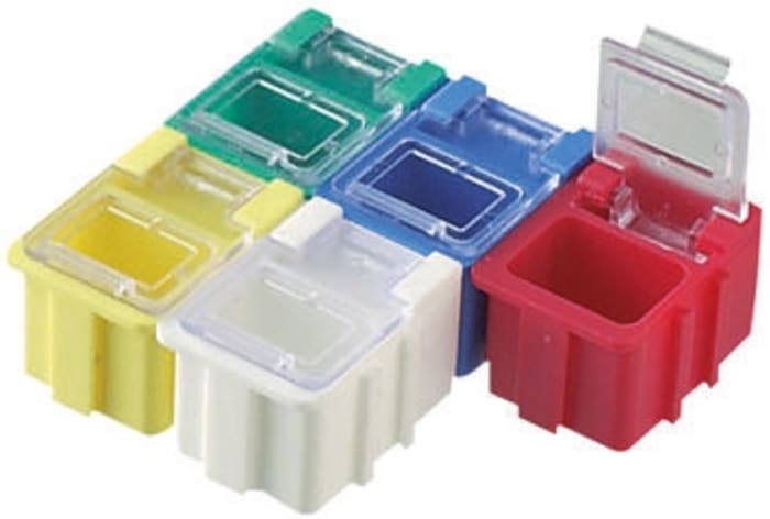 Licefa Green ABS Compartment Box, 21mm x 29mm x 22mm