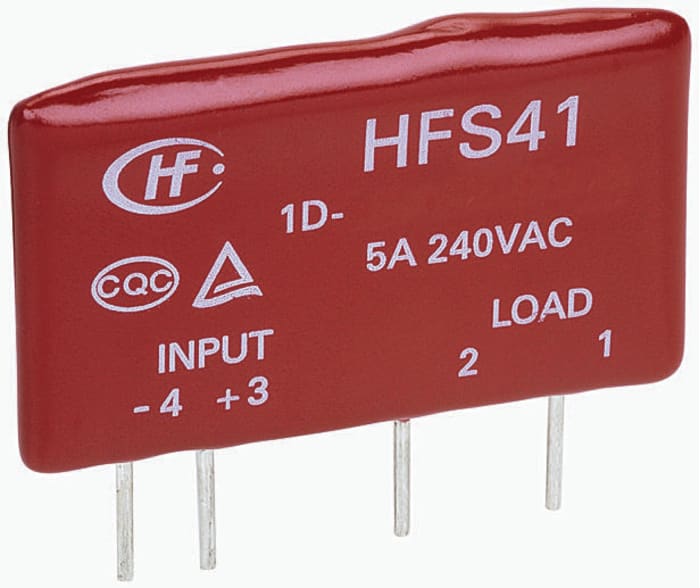RS PRO Solid State Relay, 5 A Load, PCB Mount, 440 V Load, 15 V Control