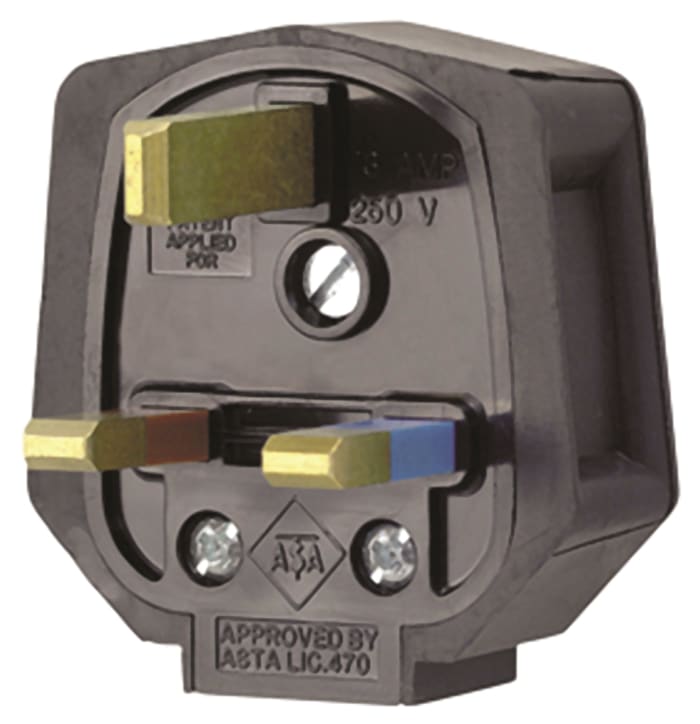 Connecteur secteur Mâle 13A