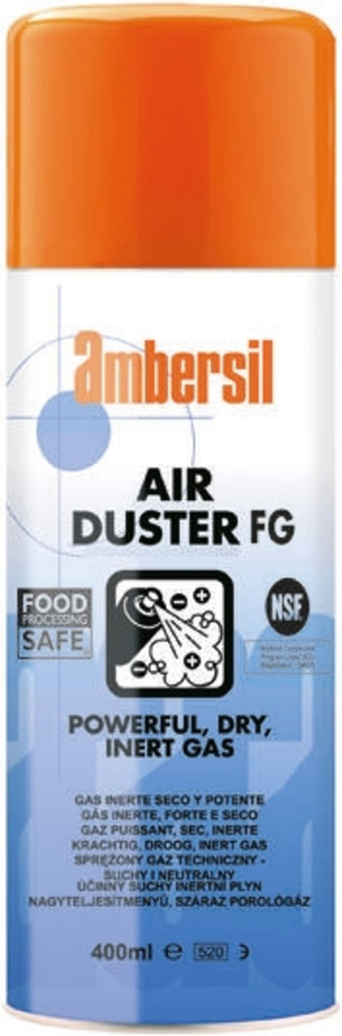 Ambersil 30253-AB High Powered Air Duster FG Air Duster, 400 ml