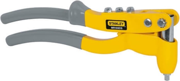 Pince à riveter, Stanley, 0mm → 5mm, Type tenaille
